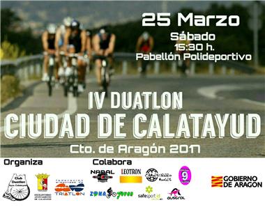 IV Duatlón Ciudad de Calatayud - Cto. de Aragón de Duatlón 2017